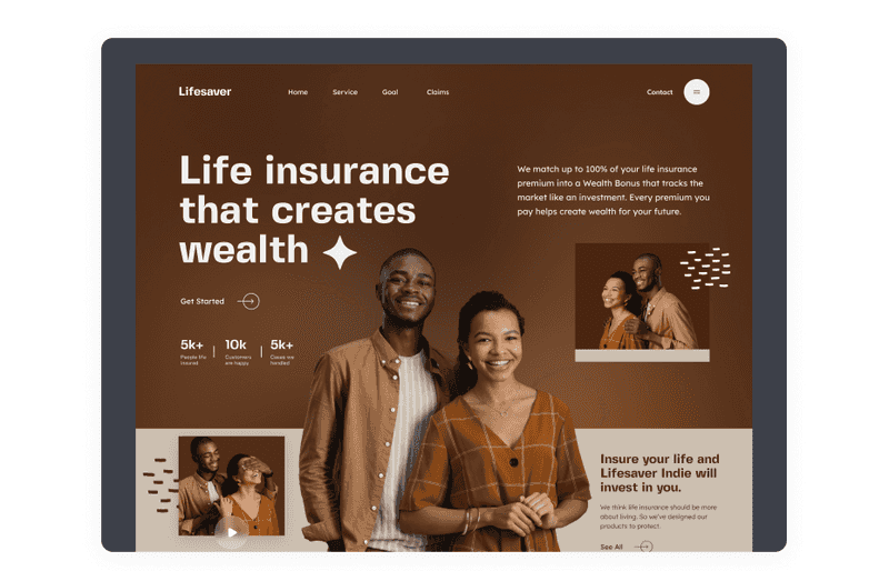 Insurance Agency Website