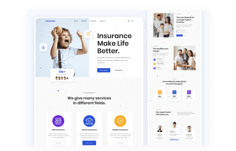 How to Create Winning Insurance Website Design? Axicube