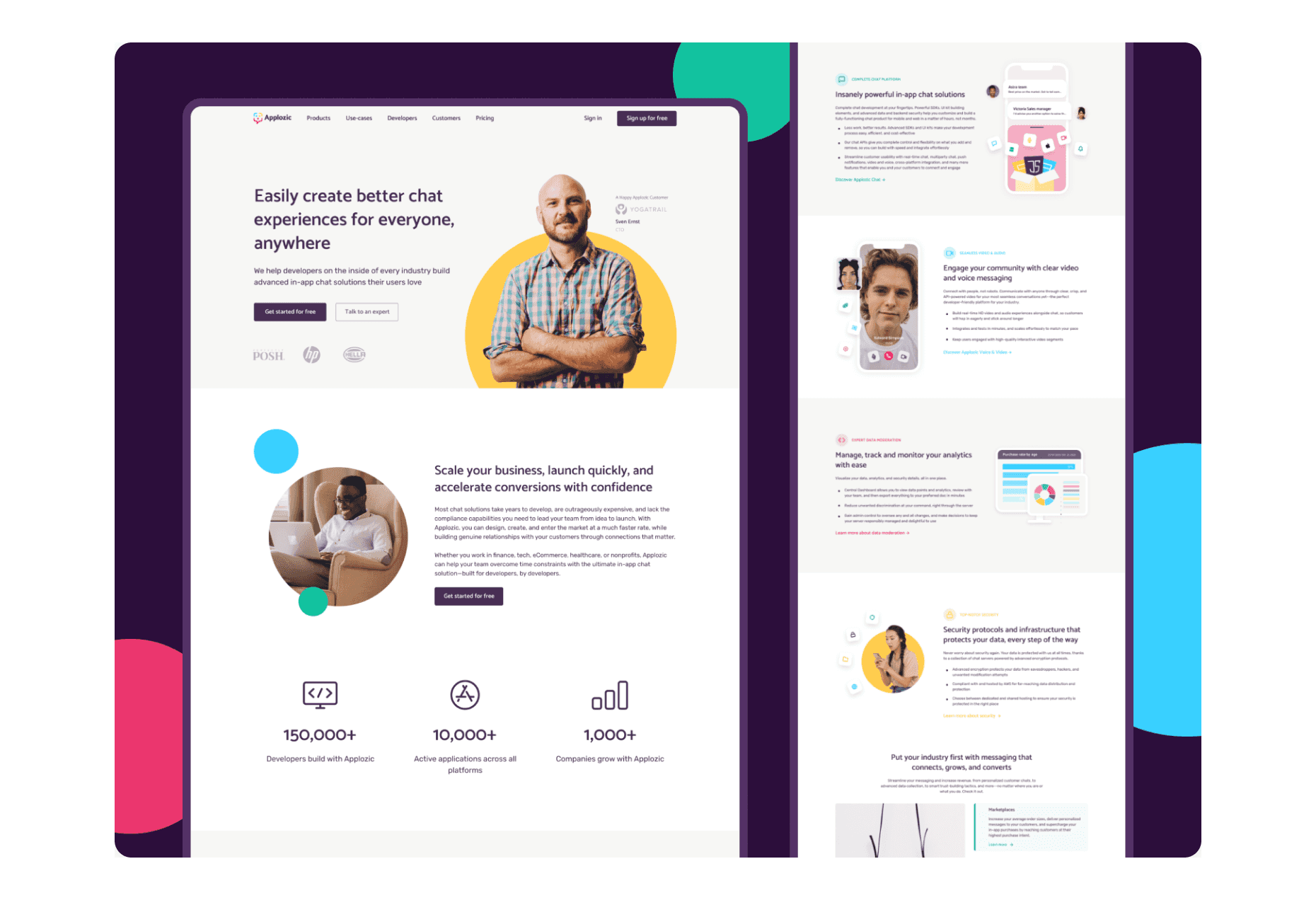 How Axicube Made Business Branding for Applozic | Axicube