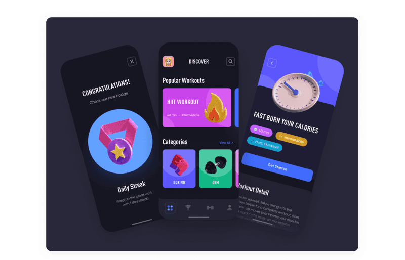  Sport App design
