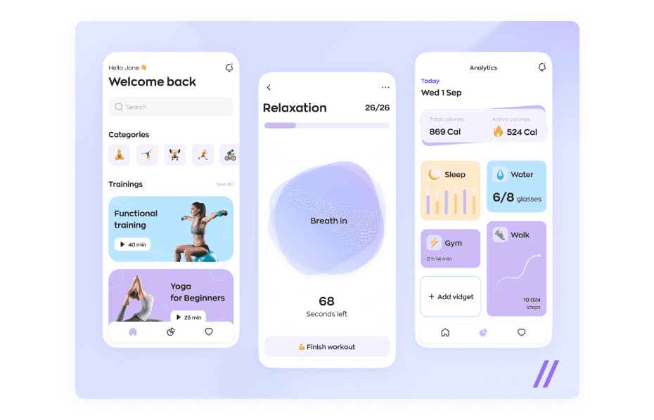 Building Great Fitness App Design: Best Practises | Axicube